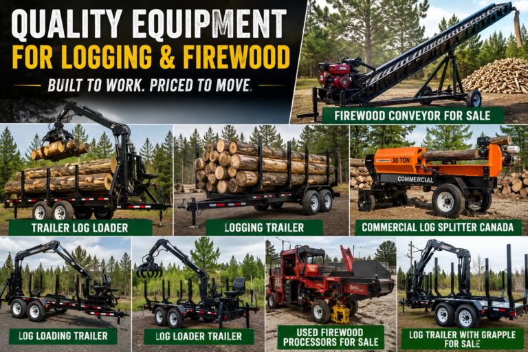 Used Firewood Processors for Sale: A Smart Buyer’s Guide